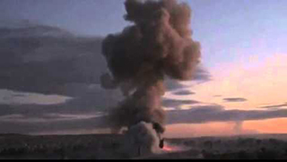 IŞİD’in silah deposu havaya uçuruldu