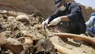 Sadiye’de toplu mezar bulundu