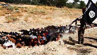 IŞİD Musul'da 100'lerce  Ezidi Katletti