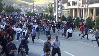 Mahabad olaylarında 10 Kürt yaralandı