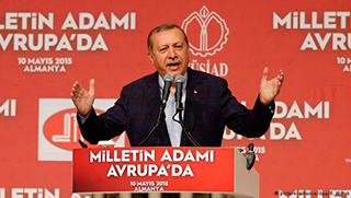 Alevilik bir dinse orada Tayyip Erdoğan yok.