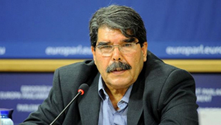 PYD lideriyle Kürt Şeyhi Murşid el-Haznevi Cenevre’de 