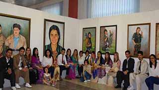 Süleymaniye’de, ‘Kürd Savaşçıları’ resim sergisi