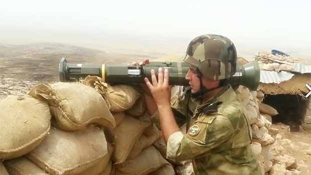 AT4 anti tank roketi Peşmergeye ulaştı