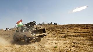 Peşmerge  IŞİD’e giden silahları havaya uçurdu