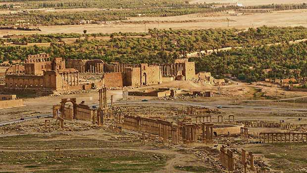 Antik kent Palmyra da IŞİD'in elinde