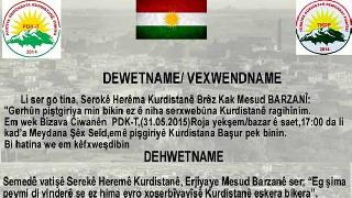 T-KDP Gençliğinden Amed'te Kürdistan Bayraklı Basın Açıklaması