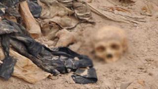  Ezidi Kürtlerine ait bir toplu mezar bulundu 