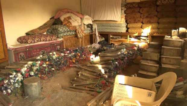 IŞİD Koalisyon ve Kürt ateşinden korunmak için tünel kullanmış