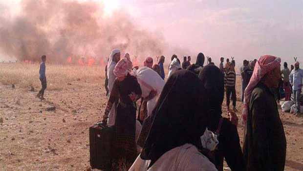 Gire Spî'li 600 Kürt sınırda mahsur kaldı