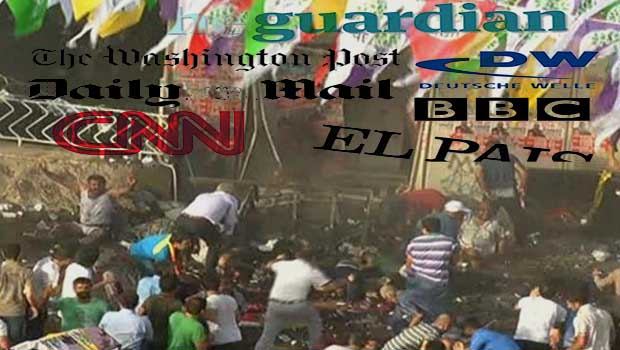 Amed Mitingine Yapılan Bombalı Saldırı Dünya Basınında
