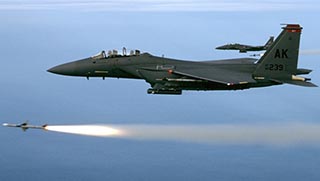 Koalisyon uçakları Şii milisleri vurdu