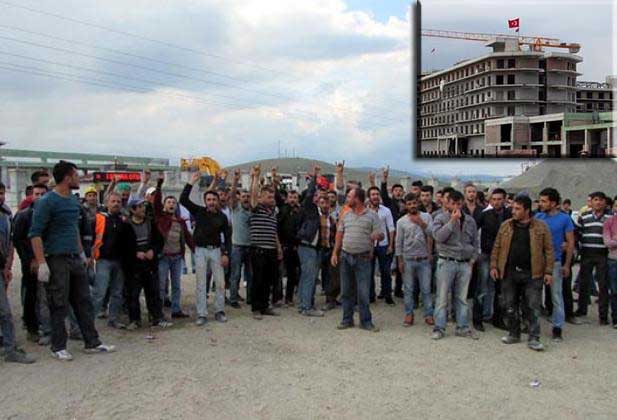 Afyon'da HDP bayrağı ve Abdullah Öcalan posteri gerginliği
