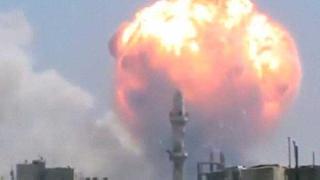 IŞİD’in cephaneliği Çeçen bomba uzmanı ile birlikte havaya uçtu