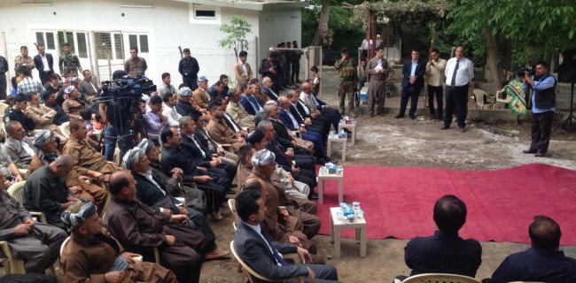 Kimyasal bombalarla vurulan Melekan Vadisi kurbanları anıldı