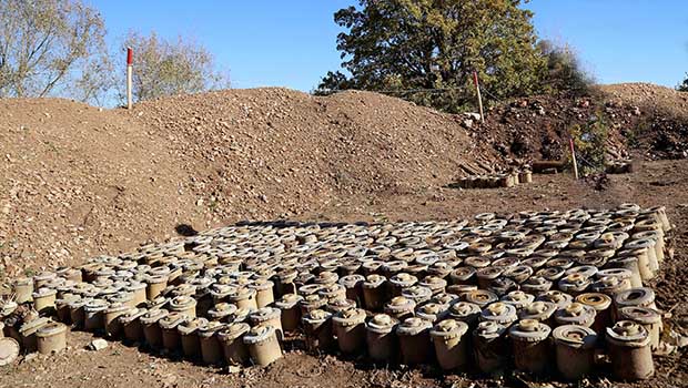 Kürdistan Bölgesi’nde 776 kilometrekarelik alan mayınlı