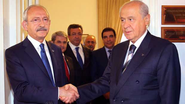 CHP'den MHP'ye yeni koalisyon teklifi