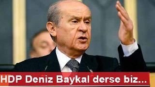 MHP'nin HDP konusunda kafası net