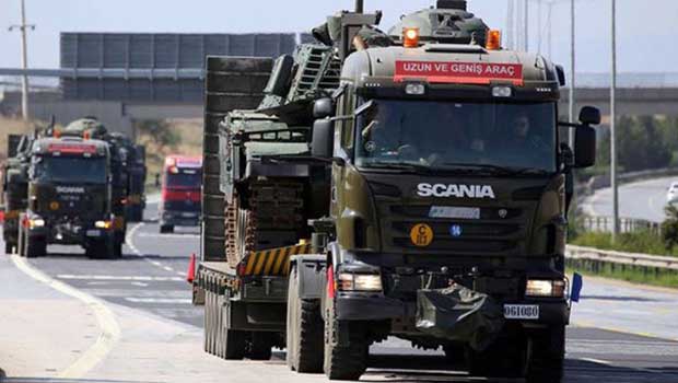 TSK'dan Batı Kürdistan Sınırına Askeri Sevkiyat
