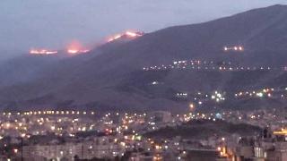 Sine’deki orman yangını köyleri tehdit ediyor