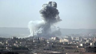 Koalisyon Uçakları Rakka’yı vurdu