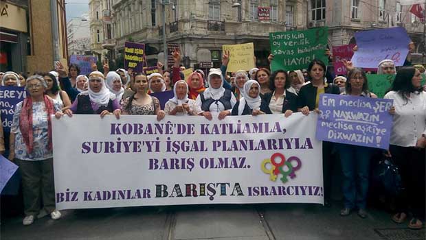 Kobanê’de katliamla, Suriye’yi işgal planlarıyla barış olmaz