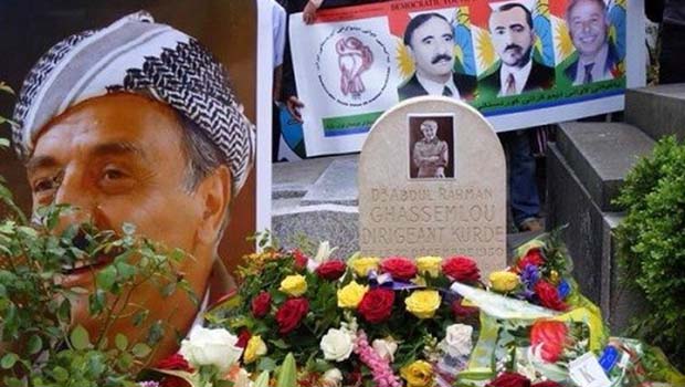 Şehid Dr. Qasımlo mezarı başında anıldı