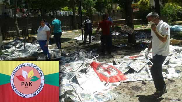 PAK: Suruç katliamını şiddetle lanetliyoruz