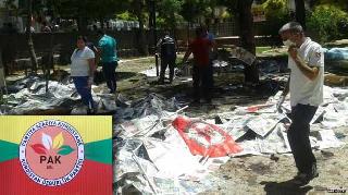 PAK: Suruç katliamını şiddetle lanetliyoruz