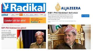 El Cezire ve Radikal'in Barzani yalanı
