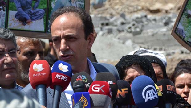 Osman Baydemir'den Barzani’ye teşekkür