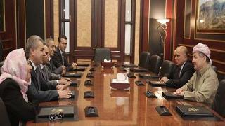 Barzani ENKS yetkilileriyle görüşü