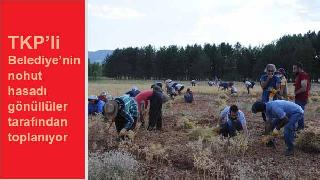 Gönüllüler TKP'li Belediyeyi yalnız bırakmıyor