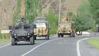 Şemdinli'de askeri araca saldırı