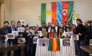 Azerbaycan'lı Kürt gençleri toplantı yaptı