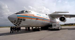 Rus İnsani Yardım Uçakları Suriye'ye Ulaştı