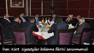 İran: Kürdistan Bölgesi'nin Irak'tan ayrılmasını istemiyoruz