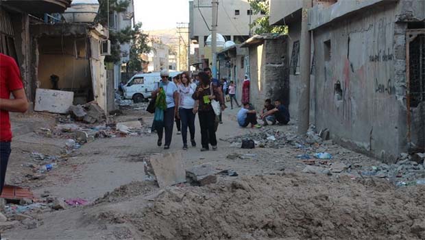 Uluslararası Kadın Delegasyonu'ndan heyet Cizre'de