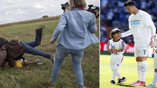 Ronaldo Sahaya Suriyeli Mülteciyle Çıktı