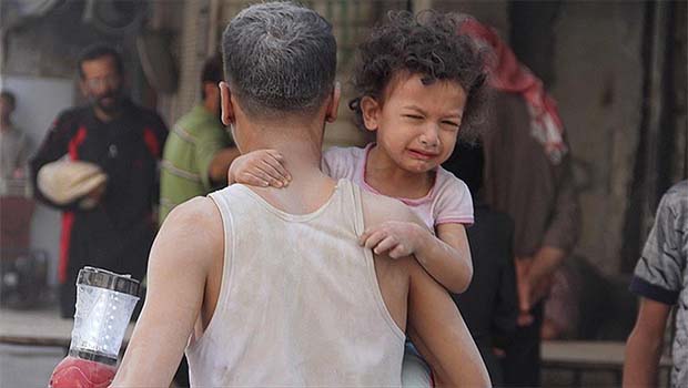 Suriye'de rejim oyun parkını vurdu: 20 ölü