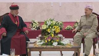 Başkan Barzani’den Asuri Patriğe: Şehitleriniz sembolümüzdür