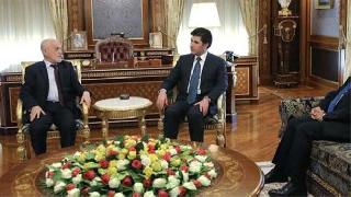 Neçirvan Barzani Iraklı bakanı kabul etti
