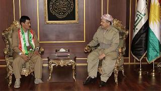 Başkan Barzani, Alan Kürdi'nin Babasını Makamında Kabul Etti