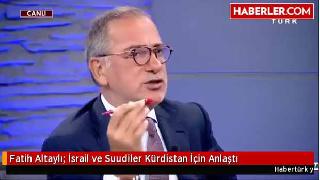 Fatih Altaylı: İki Ülke Büyük Kürdistan İçin Anlaştı