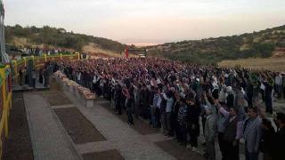 Lice'de PKK şehitliğine hava saldırısı