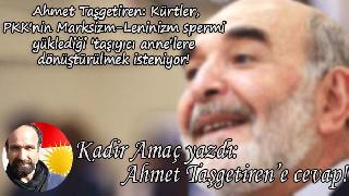 Ahmet Taşgetiren’e Cevap!