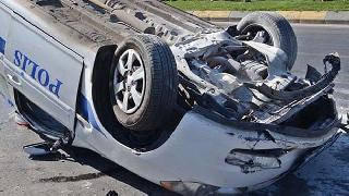 Bingöl'de Polis Aracı Devrildi: 1 ölü, 2 Yaralı