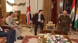 Mesud Barzani İngiliz heyet ile görüştü