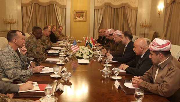 Centcom Komutanı: Peşmerge’yi desteklemeye devam edeceğiz