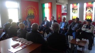 T-KDP’den HAKPAR’a taziye ziyareti